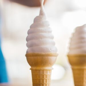 Mélange de crème glaçé vanille natrel