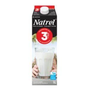 Lait Homo natrel filtré