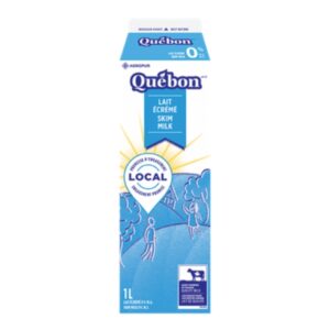 Lait écrémé québon