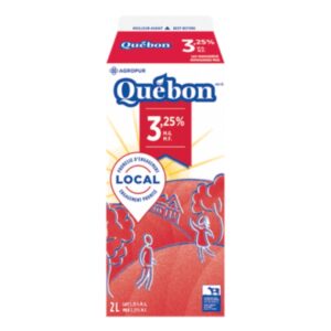 Lait homo québon