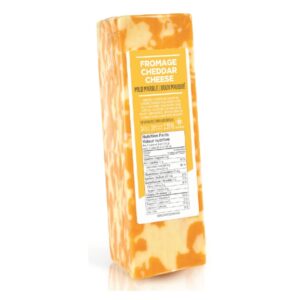 Fromage cheddar marbré doux 39%