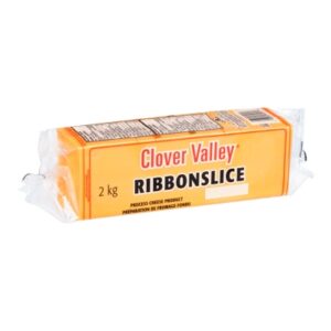 Tranche de fromage fondu jaune