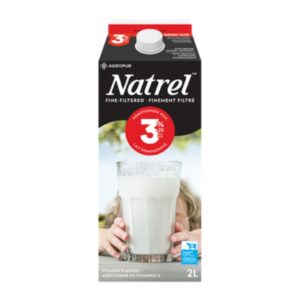 Lait Homo natrel filtré