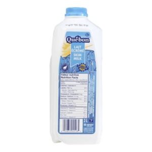 Lait écrémé québon