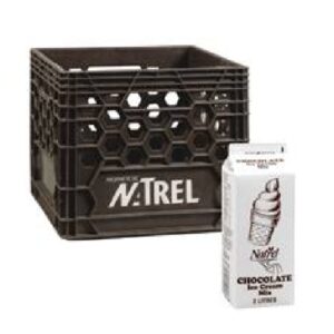 Mélange de crème glaçé au chocolat Natrel