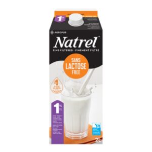 Lait 1% sans lactose natrel