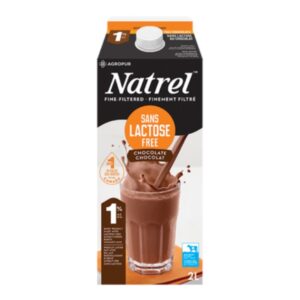 Lait 1% natrel chocolat sans lactose