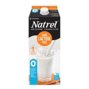 Lait écrémé sans lactose natrel
