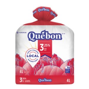 Lait homo québon