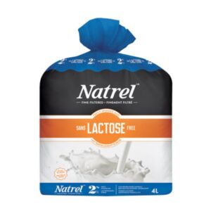 Lait 2% sans lactose natrel