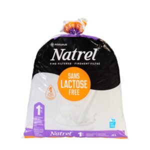 Lait 1% sans lactose natrel